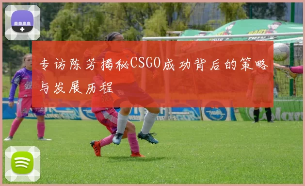 专访陈芳揭秘CSGO成功背后的策略与发展历程