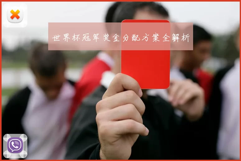 世界杯冠军奖金分配方案全解析