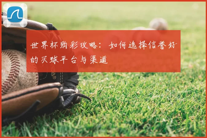 世界杯购彩攻略:如何选择信誉好的买球平台与渠道