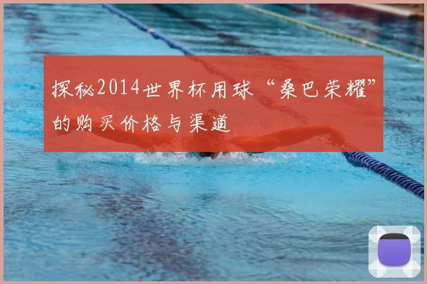 探秘2014世界杯用球“桑巴荣耀”的购买价格与渠道
